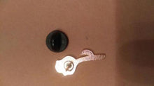 Load image into Gallery viewer, BLACK ROSE PENDANT

