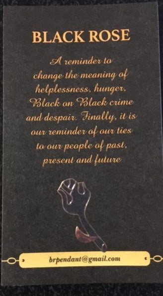 Blackrose Magnetic Poster Card (Standard Finish/pin not included)